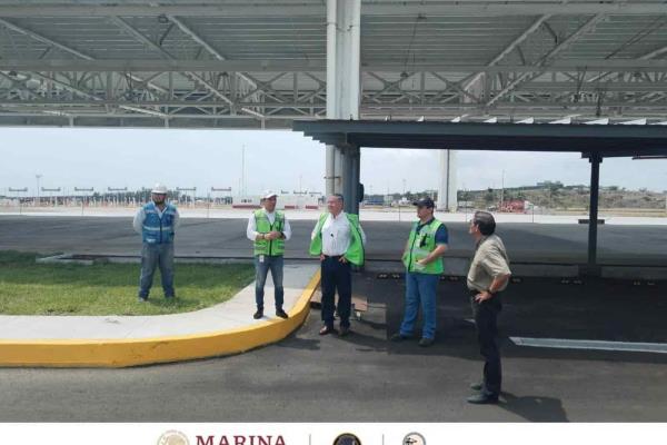 AsiponaVer supervisa avances por construcción de la nueva aduana de Veracruz