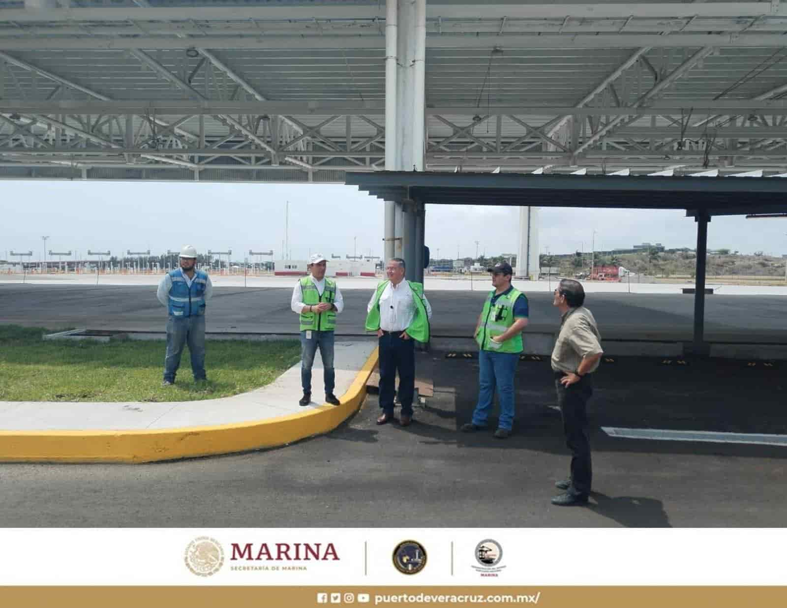 AsiponaVer supervisa avances por construcción de la nueva aduana de Veracruz