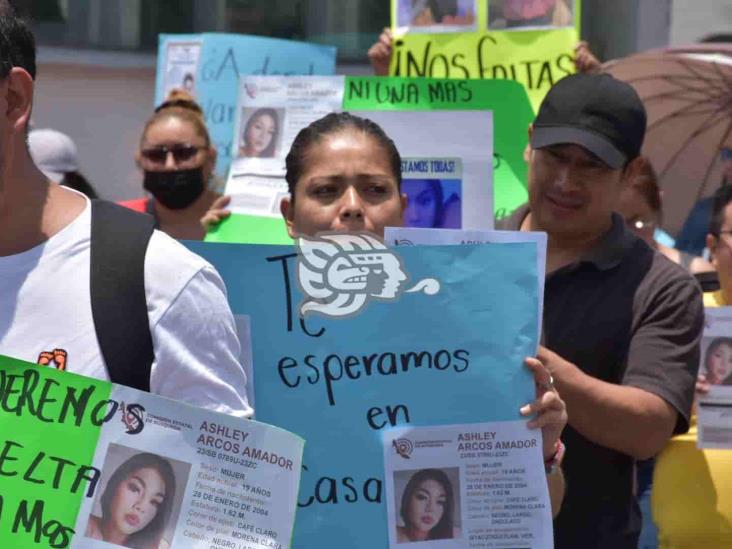 Con marcha exigen agilizar búsqueda de Ashley y Jafhet, desaparecidos en Ixtaczoquitlán (+Video)