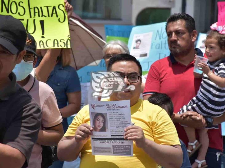 Con marcha exigen agilizar búsqueda de Ashley y Jafhet, desaparecidos en Ixtaczoquitlán (+Video)