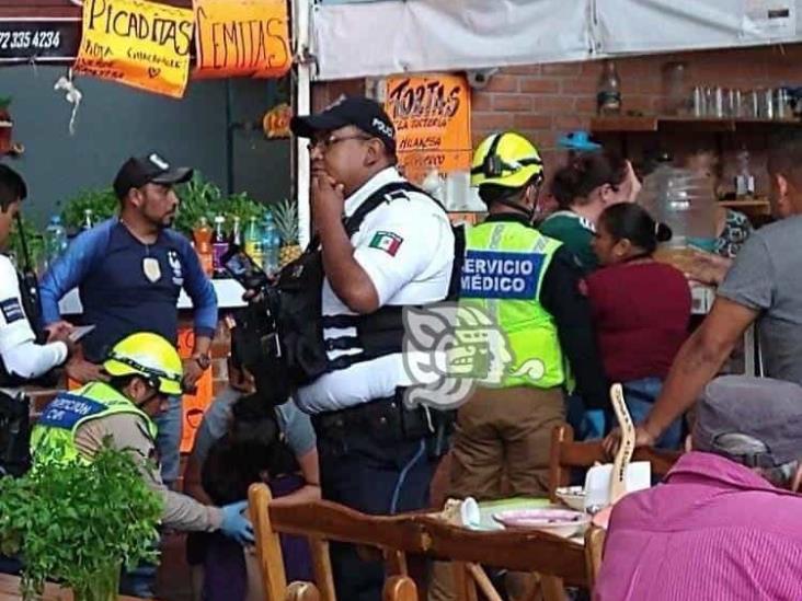 Muere comerciante súbitamente en mercado Cerritos de Orizaba