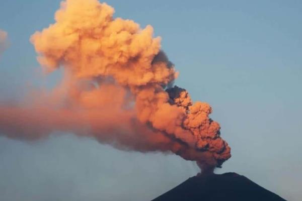 ¿Ceniza del volcán Popocatépetl afectará a Veracruz?