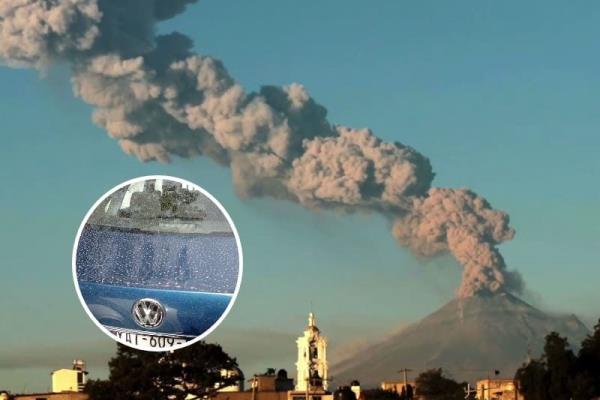 Ceniza del Popocatépetl llegó a Nogales; ¿en qué afecta?