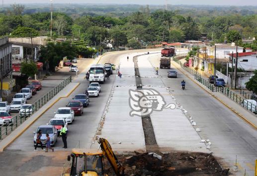 ¡Casi lista! Con ampliación de la Transístmica, mejora circulación en el sur de Veracruz