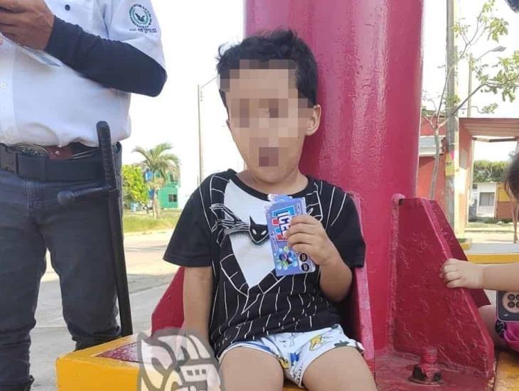 ¿Y sus padres? Resguarda DIF a menor que deambulaba al poniente de Coatzacoalcos