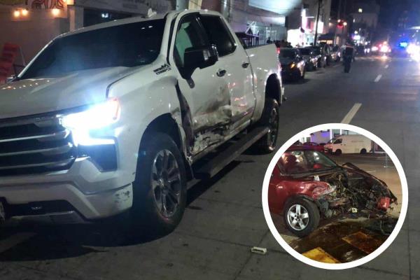 Incauto conductor provoca choque en bulevar de Veracruz (+Video)