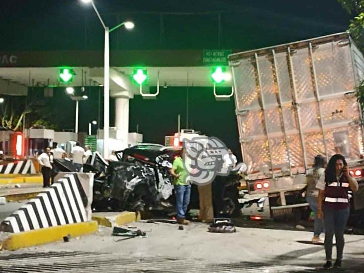 Accidente múltiple deja a un guardia de seguridad muerto en Cuitláhuac