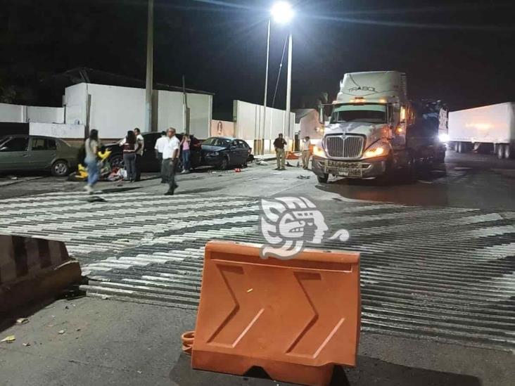 Accidente múltiple deja a un guardia de seguridad muerto en Cuitláhuac