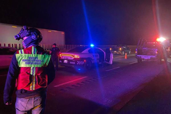 Alertan que una persona fue atropellada y despedazada en la autopista Córdoba-Veracruz