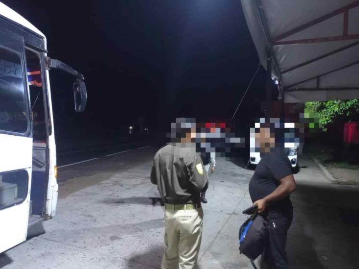 Aseguran a 72 extranjeros en la zona centro de Veracruz
