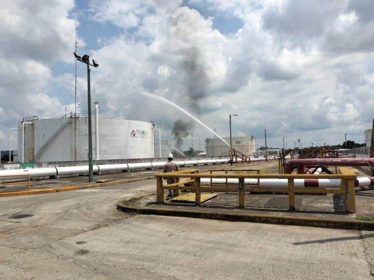 Movilizan unidades de atención a emergencias por simulacro en instalaciones de Pemex en Poza Rica