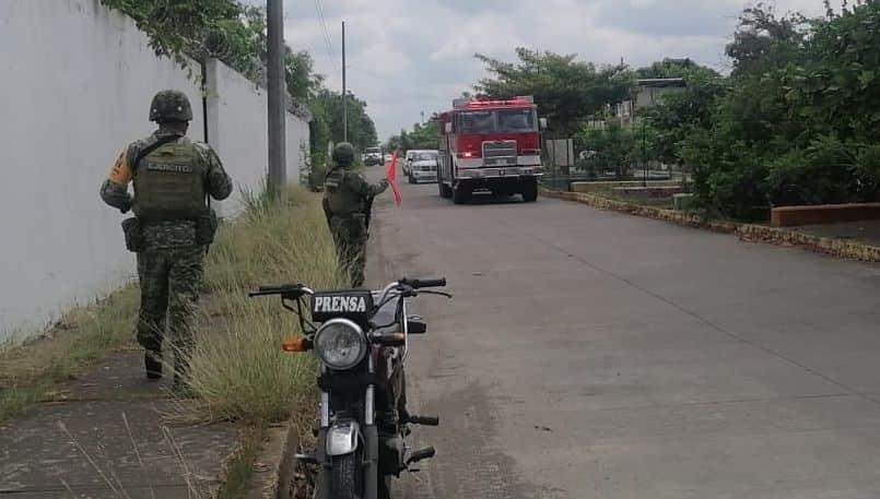 Movilizan unidades de atención a emergencias por simulacro en instalaciones de Pemex en Poza Rica