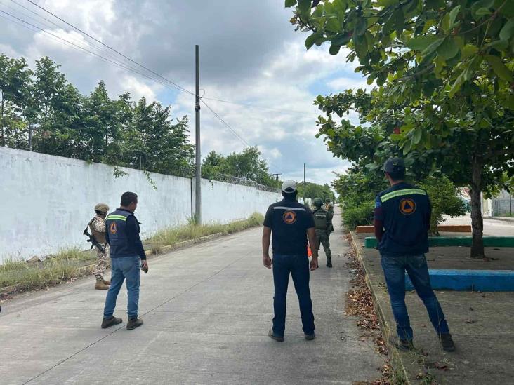 Movilizan unidades de atención a emergencias por simulacro en instalaciones de Pemex en Poza Rica