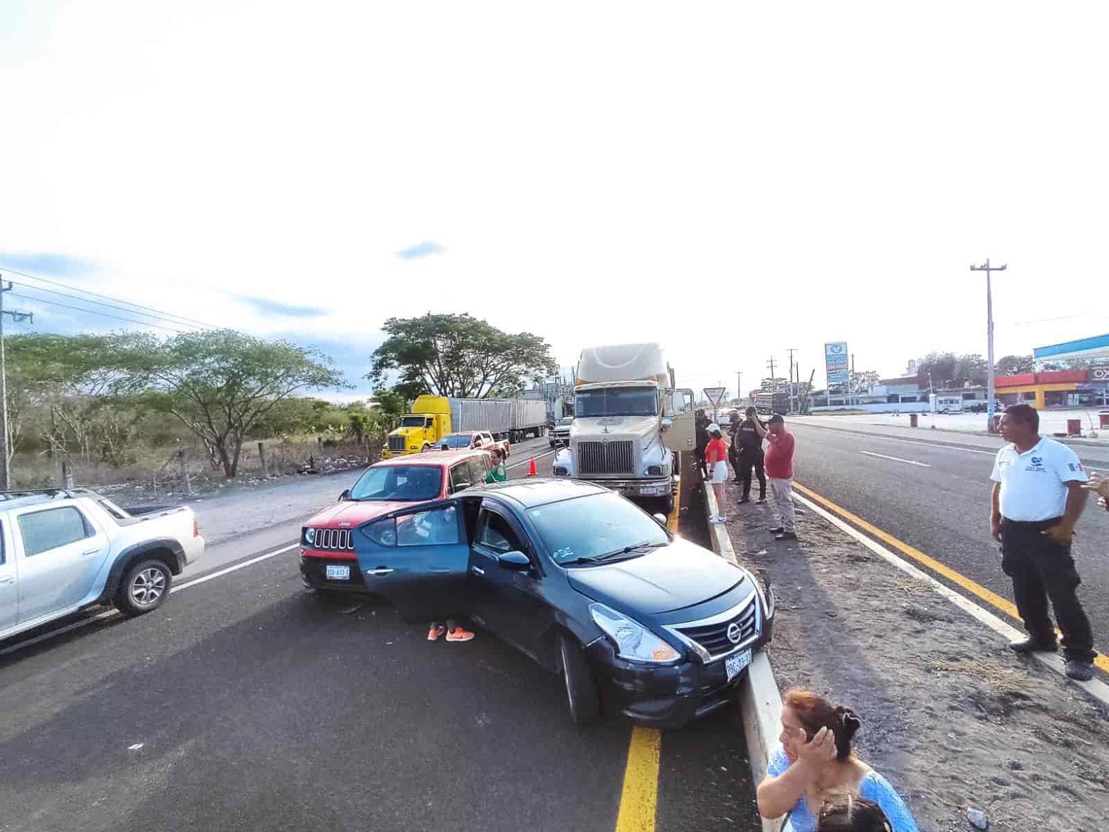 Carambola en localidad de Tamarindo; un bebé está entre los lesionados