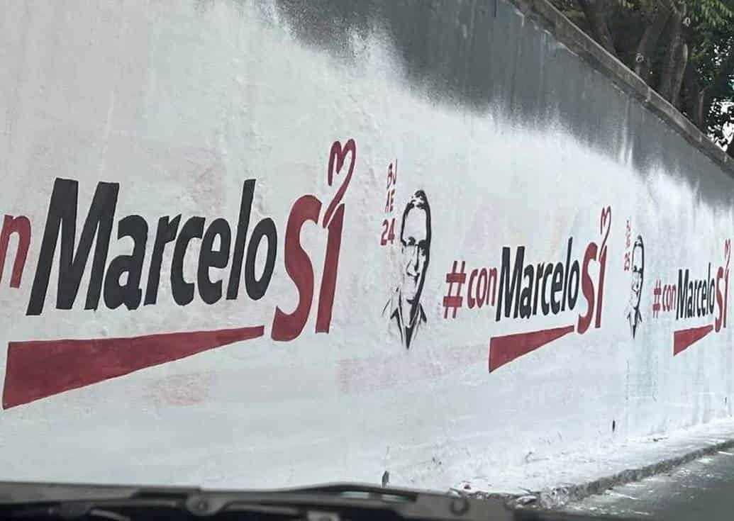 En Veracruz, apoyo a Marcelo Ebrard es real; ‘no se paga por pintar bardas’