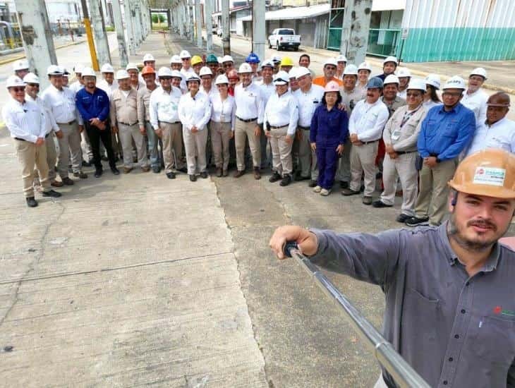 Director de Pemex visitó la Terminal Refrigerada de Etano y Embarques Pajaritos en Coatzacoalcos