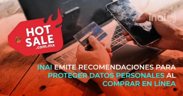 ¿Harás compras en el Hot Sale? El INAI lanza recomendaciones para proteger tus datos