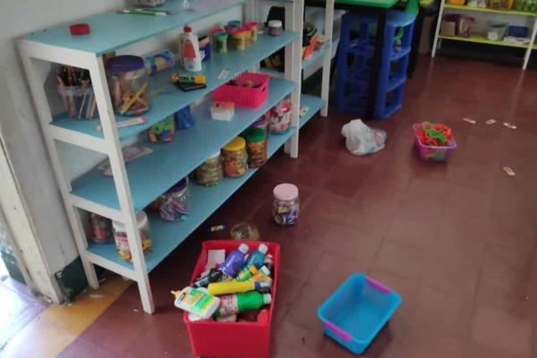 Saquean de nuevo kínder de la colonia Centro de Veracruz