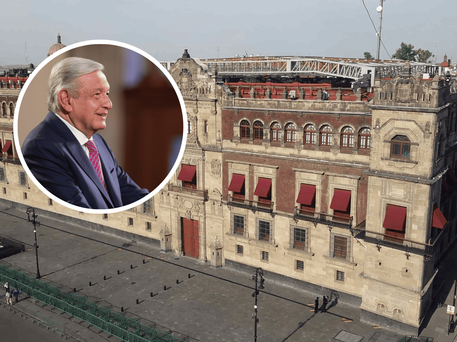 AMLO reiteró los motivos del por qué vive en Palacio Nacional