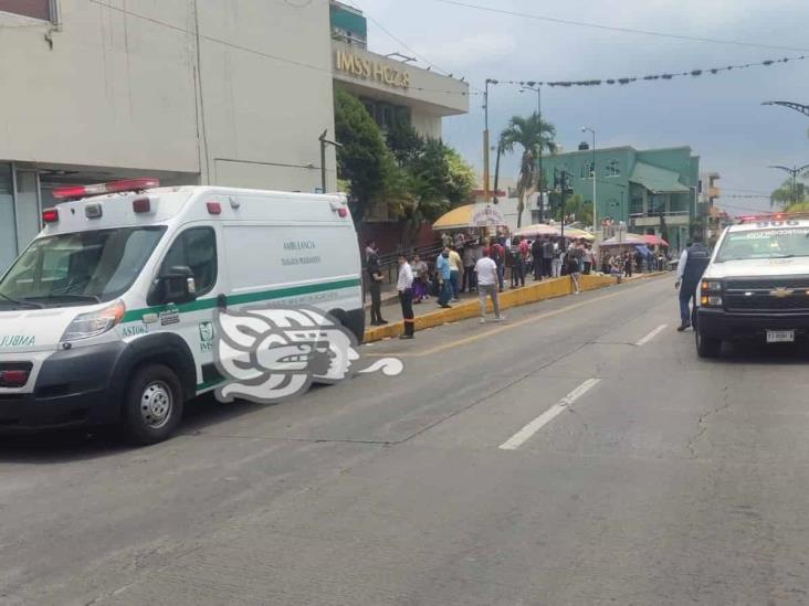 Por conato de incendio, evacúan a pacientes del IMSS en Córdoba (+Video)