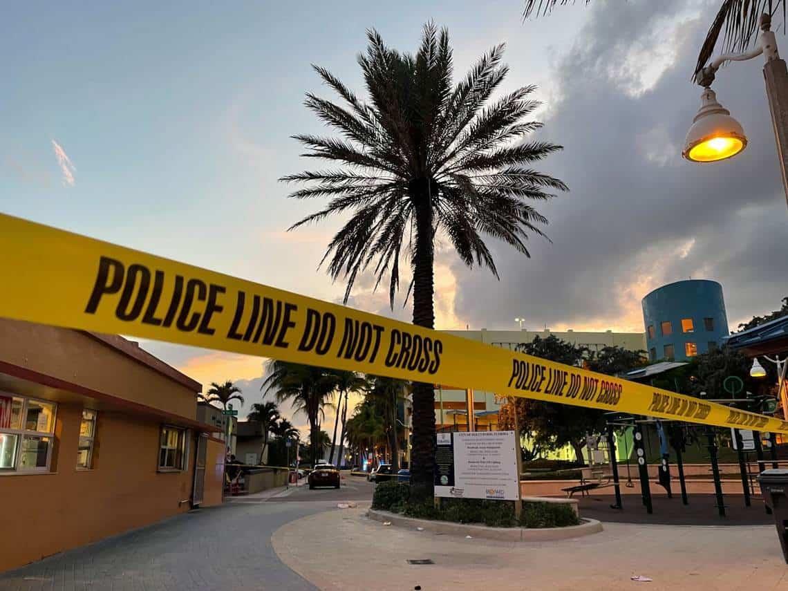 Balacera en playa de Miami deja 9 heridos (+Video)