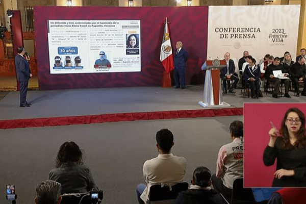 Destaca SSPC sentencia condenatoria por homicidio de periodista María Elena Ferral
