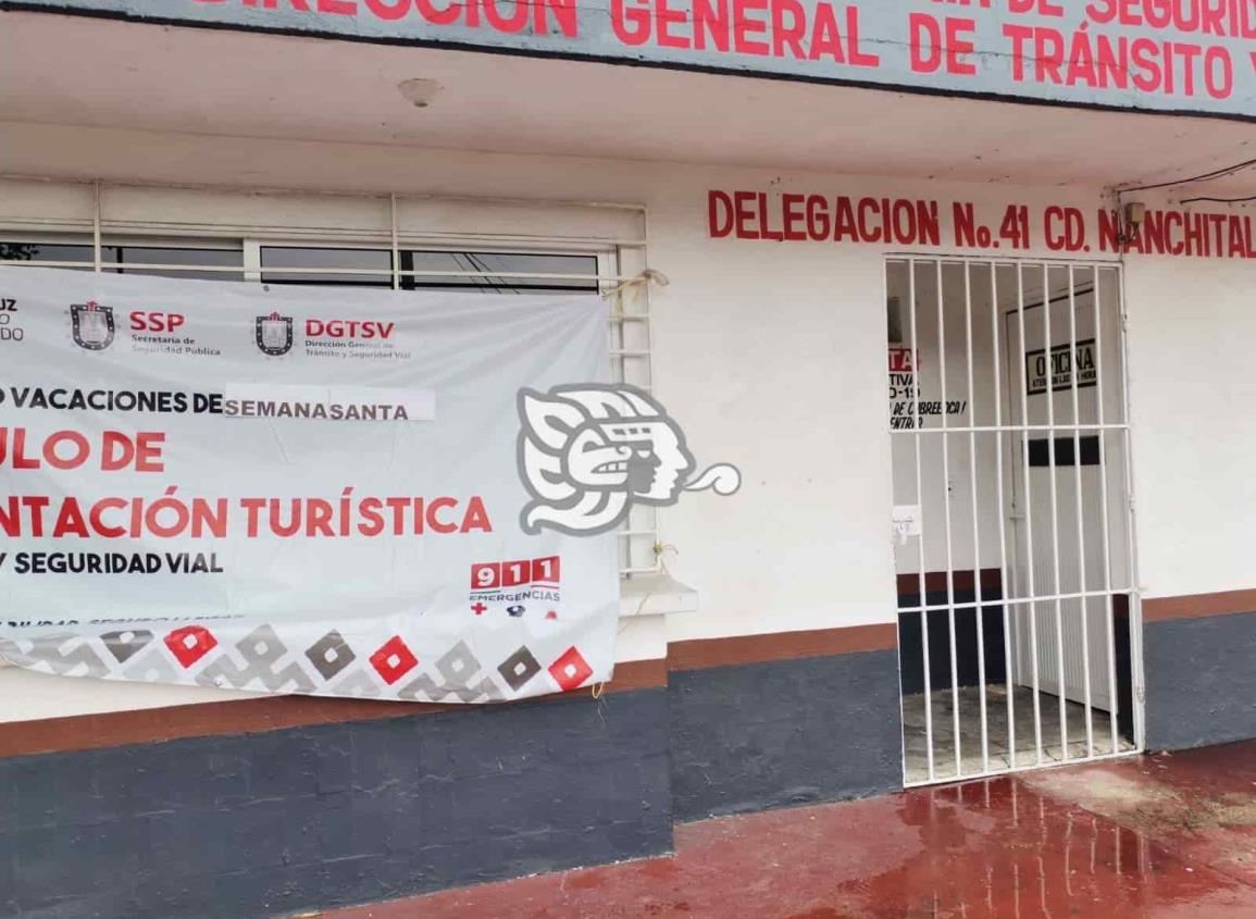 Esperan el arribo de nuevo jefe de servicio en la delegación de transito número 41 de Nanchital