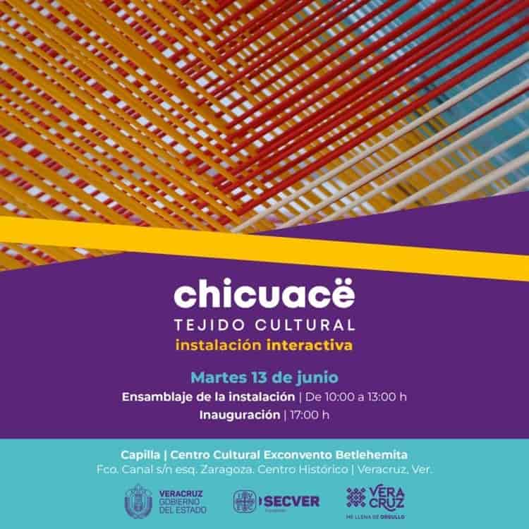 Inaugurará IVEC la instalación interactiva Chicuacë en el Centro Cultural Exconvento Betlehemita