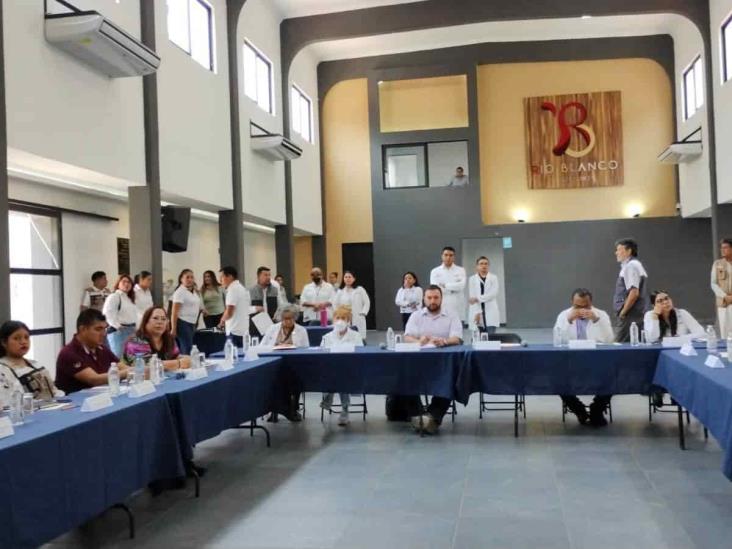 Se reúnen autoridades del centro de Veracruz por temas de salud