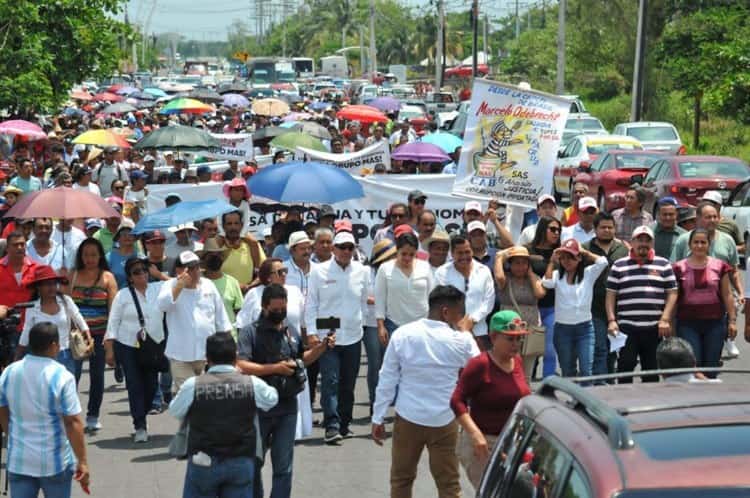 Cancelan acueducto Río Cotaxtla y Río Jamapa; estaba siendo construido sin autorización