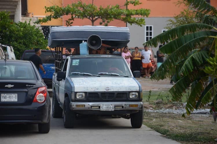 Mujer de 92 años, entre desalojados en Hacienda Sotavento, Veracruz