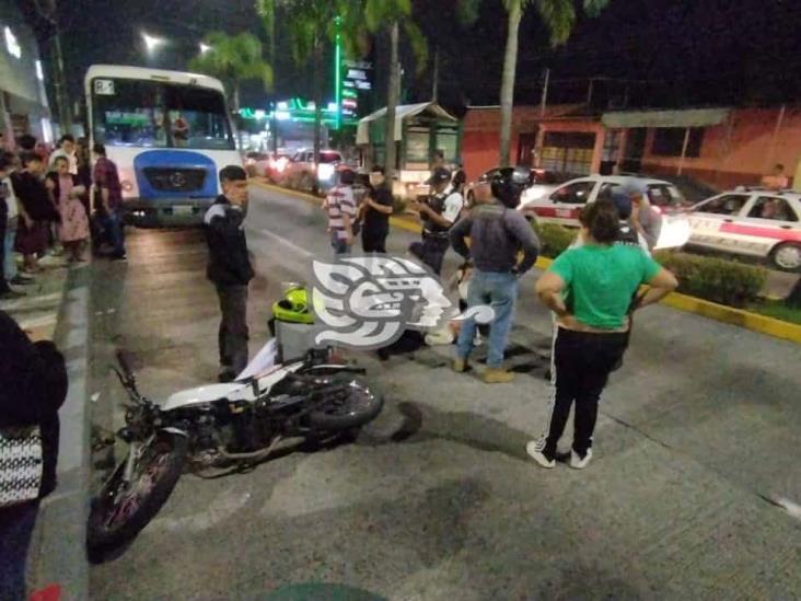 Dos hombres fueron atropellados en calles de Orizaba