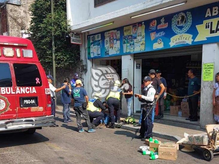 Dos hombres fueron atropellados en calles de Orizaba