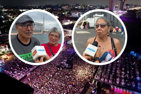Margarita y Jorge viajaron desde CDMX por el Salsa Fest, se enamoraron del mar de Veracruz (+Video)