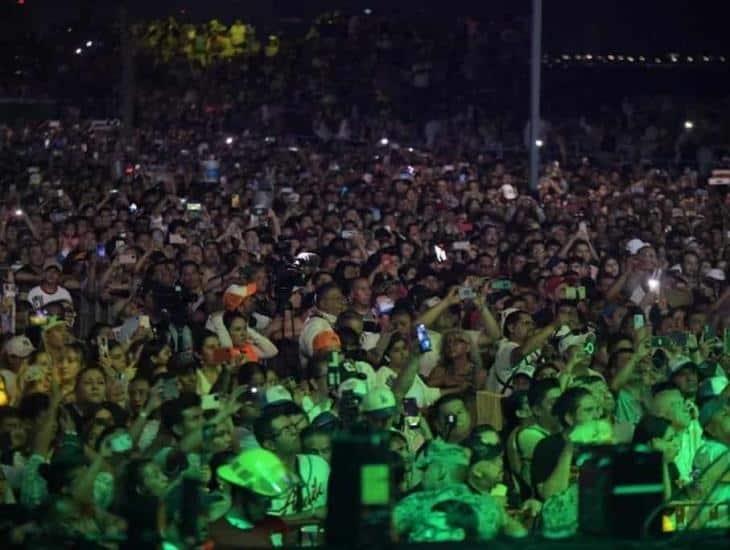 Un éxito el Salsa Fest: Más de 140 mil personas disfrutaron anoche en Boca del Río