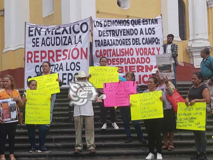 La lucha pacífica de los cafetaleros en Veracruz está siendo objeto de represión