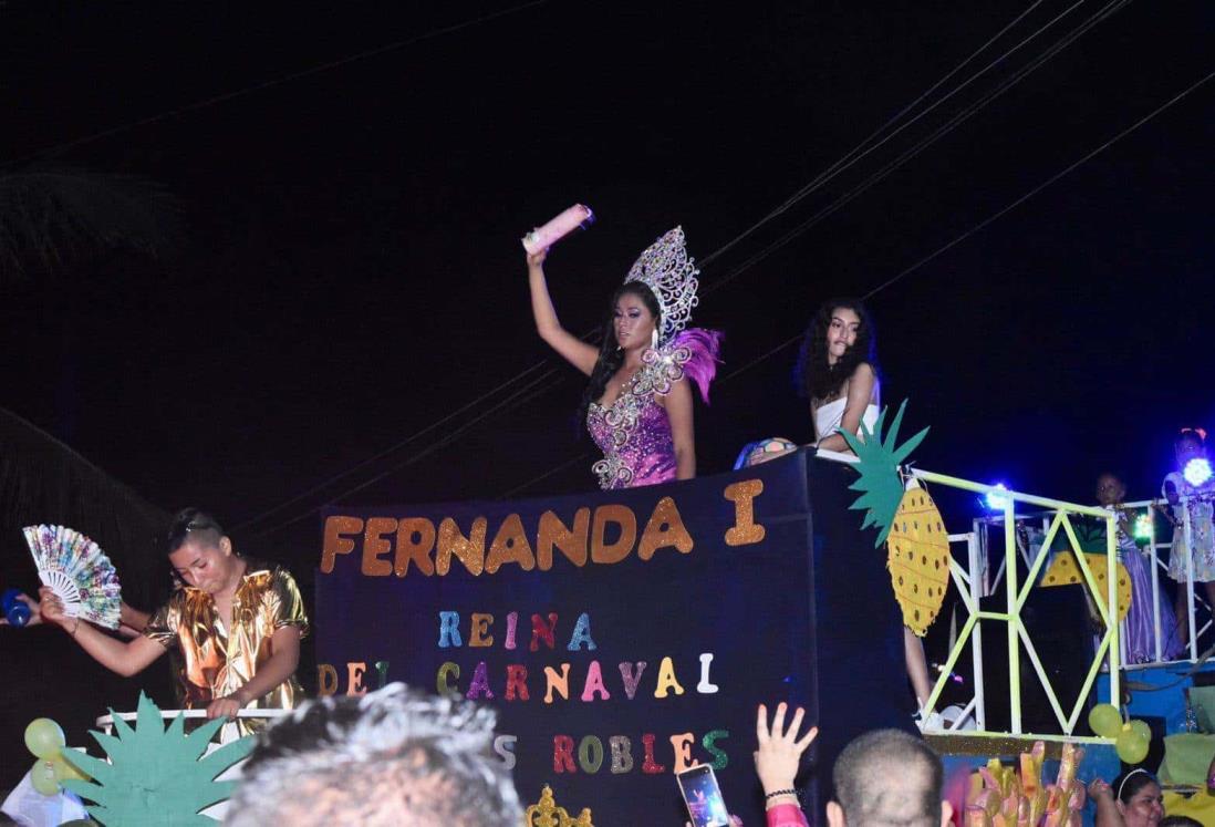 Algarabía y tradición se vivió en el Carnaval de los Robles 2023