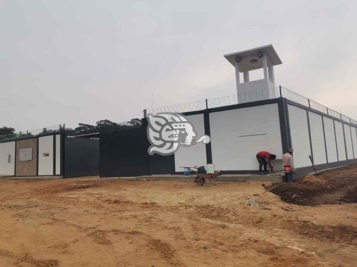 Alistan construcción de la base de la Guardia Nacional en Nanchital