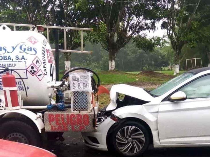 ¡Carambola! Se registra accidente en la carretera Fortín-Huatusco