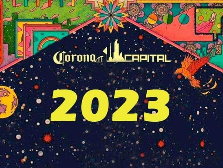 Este es el cartel oficial para el Corona Capital 2023 