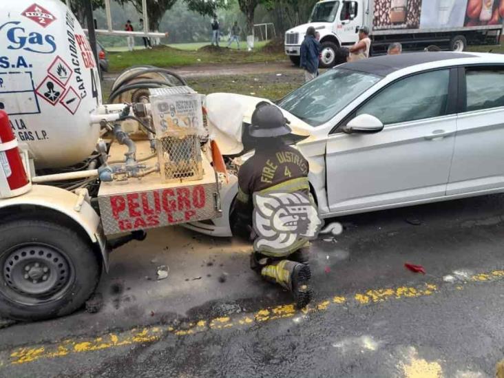 ¡Carambola! Se registra accidente en la carretera Fortín-Huatusco