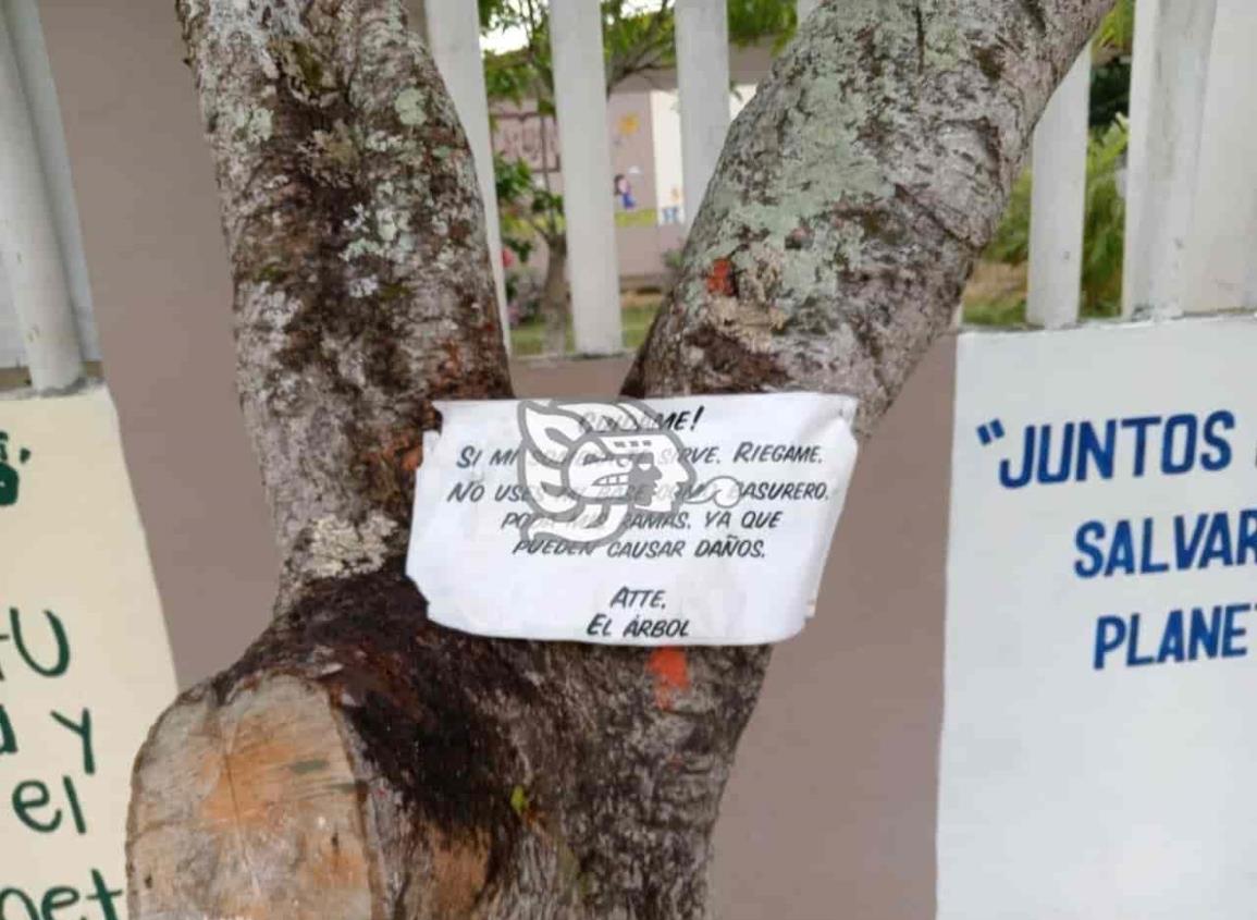 Estudiantes nanchitecos buscan fomentar en los adultos el cuidado del medio ambiente y el reciclaje