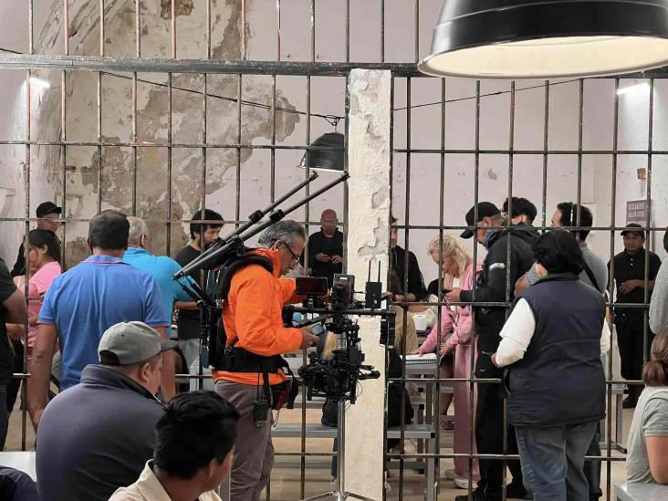 Graban serie de Gloria Trevi en Veracruz; ahora en Fortaleza de San Carlos