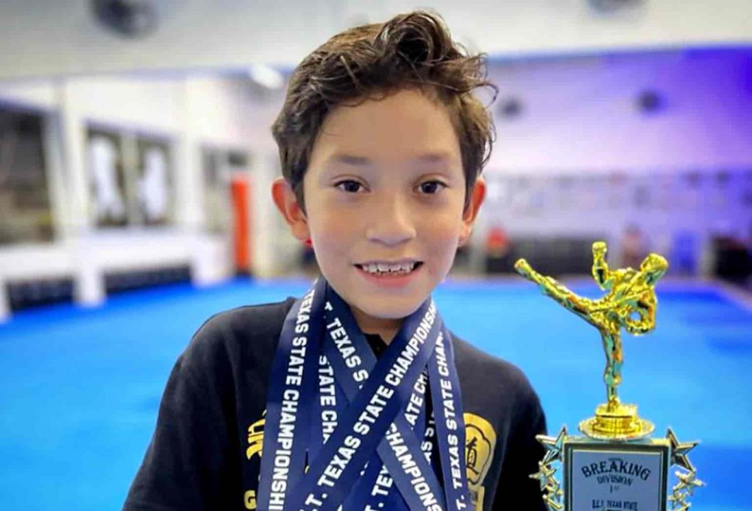 Destaca Francisco Garrido en torneo de TKD en Houston