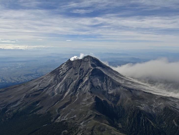 Actividad baja a semáforo Amarillo Fase II en el Popocatépetl