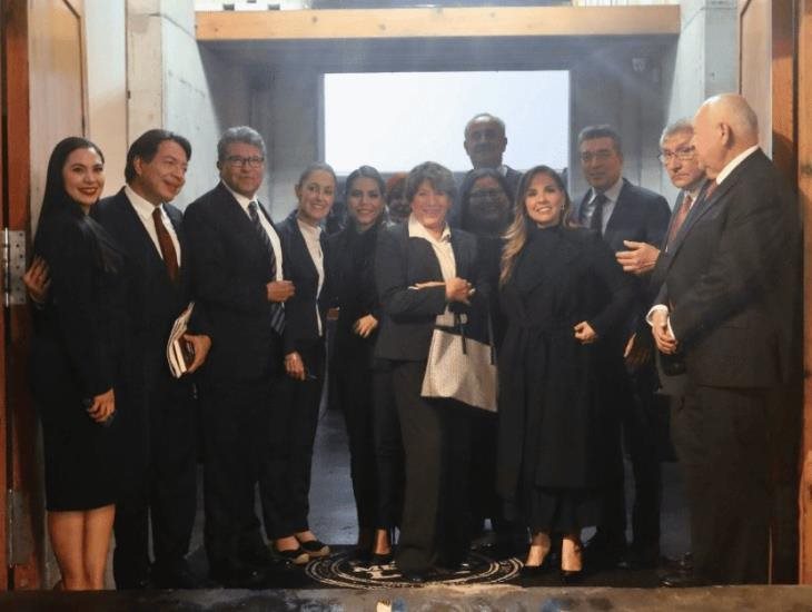 AMLO se reunió anoche con los aspirantes presidenciales de Morena (+Video)