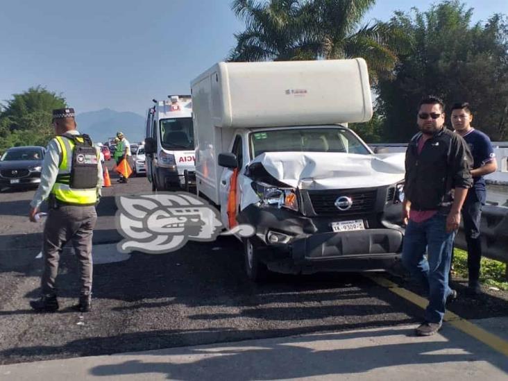 Accidente múltiple en la Orizaba-Córdoba