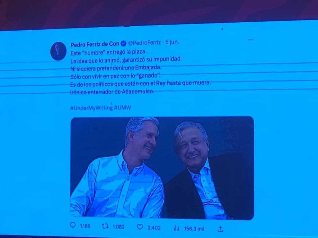 AMLO a defiende a del Mazo tras elecciones en Edomex
