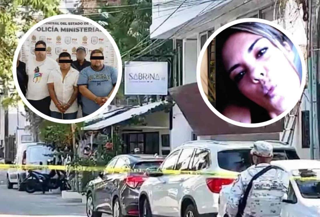 Caen 3 sujetos escondidos en Veracruz por asesinato de italiana en Playa del Carmen