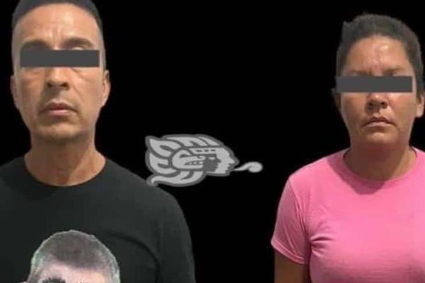 Junto a su pareja, despojó de terreno a su madre en Cosoleacaque; ya están detenidos